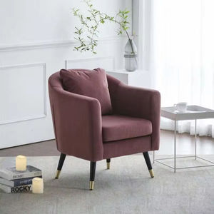 <span class=keywords><strong>Fauteuil</strong></span> d'appoint moderne et élégant contemporain, rembourrage luxueux, coussin rembourré, <span class=keywords><strong>fauteuil</strong></span> de détente, salon, chambre à coucher, salle à manger - Product Image 4