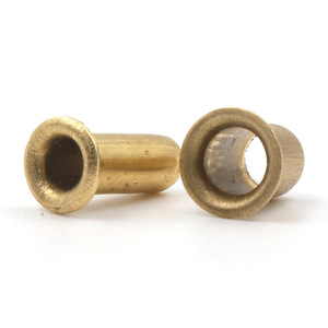 Rivets à œillets en laiton, rivets creux, rivets traversants, tubes autonomes, outil de poinçonnage 2-en-1, norme GB8762 - Product Image 2