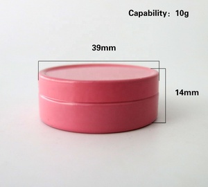 10g beyaz alüminyum teneke kavanozlar Metal boş saklama kutusu küçük 10ml kırmızı kozmetik yüz göz kremi dudak kavanoz - Product Image 6