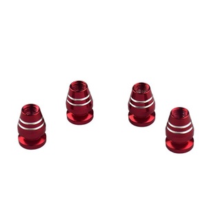 Capuchon de valve en alliage d'aluminium à visser, type American Mouth, pour pneus de voiture, anti-poussière, noir, rouge, bleu, vert, violet, or, argent - Product Image 2