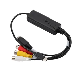 Type-C USB 3.1 Capture 1 Channel Video to PC Mobile Phone DVD VCD MP4 Video Capture Adapter Card Support NTSC PAL System