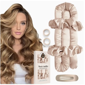 Kit de bouclage sans chaleur durable : bigoudi, bandeau et chouchou pour des boucles sans chaleur - Product Image 3