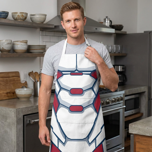Tabliers de restaurant et de bar avec impression par sublimation intégrale sur le devant pour les professionnels, tabliers personnalisés avec logo par sublimation - Product Image 1