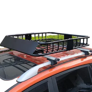Toyota Prado 자동차 복구 오프로드 액세스 용 지붕 랙 용 대형 멀티 스포츠 바구니