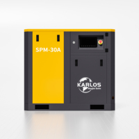 Karlos Oil less 3-5bar Compresseur d'air à vis pour l'industrie à entraînement direct et basse pression fabriqué en Chine