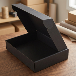 Boîte à sous-vêtements de luxe en carton ondulé à double face imprimée, en matériaux recyclés, avec fermeture magnétique, vente en gros personnalisée - Product Image 3