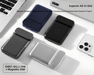 <span class=keywords><strong>Cargador</strong></span> Portátil Magnético Plegable Promocional al por Mayor, 10000mAh, 35W PD, 25W Inalámbrico, con Logotipo Personalizado - Product Image 6