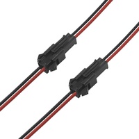 Câble professionnel JFS JST 22AWG 15cm avec bornes de connexion 3 broches femelle/mâle 3A/10A, assemblage de câbles personnalisé pour bande LED 250V