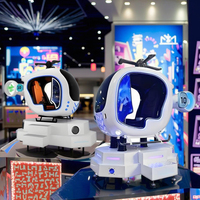 Simulateur de vol éducatif VR, hélicoptère, avion, 9D, vision à 360 degrés, intérieur, PC, parc d'aventure JiaYi, enfants