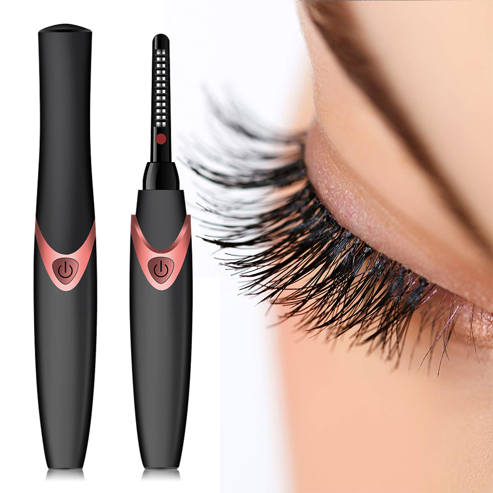Бигуди для ресниц портативное долговечное устройство для завивки ресниц 10 секунд с быстрым подогревом стереотипическое устройство для завивки ресниц с электрическим подогревом