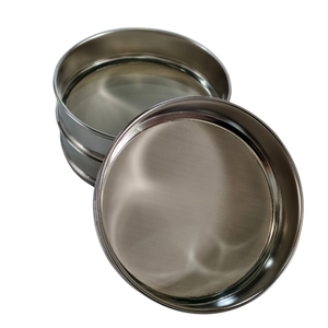 Ensemble de tamis pour analyse de sol en acier inoxydable 304, 200 mm, ASTM E11, 0,075~20 mm, pour l'analyse du sable, du sol et des agrégats - Product Image 6