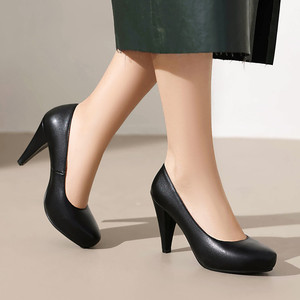 <span class=keywords><strong>Zapatos</strong></span> <span class=keywords><strong>de</strong></span> Asistente <span class=keywords><strong>de</strong></span> vuelo <span class=keywords><strong>de</strong></span> PU suave personalizados para mujer, cómodos <span class=keywords><strong>zapatos</strong></span> <span class=keywords><strong>de</strong></span> trabajo <span class=keywords><strong>de</strong></span> novia <span class=keywords><strong>de</strong></span> tacón corto y alto para calzado <span class=keywords><strong>de</strong></span> uso en aviones - Product Image 4