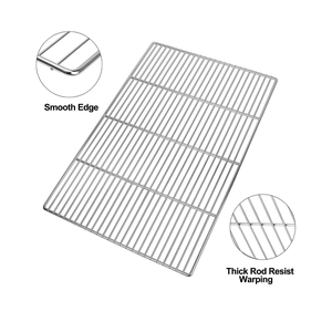 Yuking Heavy Duty 316L Stainless Steel BBQ Grill Rack & Welded Mesh Grate-ASTM Standard for Outdoor Camping Cooking - Product Image 6