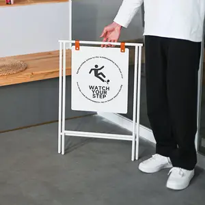 Tầng gấp biển quảng cáo, cửa hàng tùy chỉnh thiết kế kim loại khung dấu hiệu cửa hàng đồ nội thất hiển thị đứng - Product Image 5