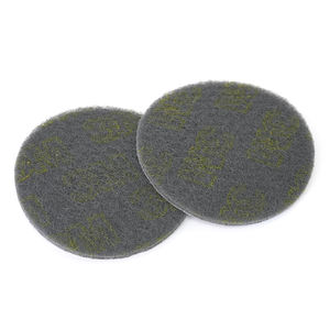 Metaal Slijpen Diy Ambachtelijke Afwerking Schurende Slijpen Polijsten Industriële Kwaliteit Zware Ronde Niet-Geweven Schuursponsje - Product Image 1