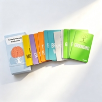 Tarjetas de Yoga con Logotipo Personalizado al por Mayor, Tarjetas de Ejercicio, Entrenamiento, Fitness, Juego de Cartas de Yoga