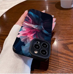 Tuyệt đẹp hoa lớn in ấn mềm TPU da nhân tạo điện thoại di động Bìa trường hợp đối với iPhone 6 7 8 x XR XS 11 12 13 14 15 16 17 - Product Image 4