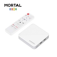 TV Box Inteligente Android 14 Mortal T1X Rockchip 3518 Quad Core, Resolución 4K, 2G 16G, WiFi de Doble Banda, Gran Venta 2025