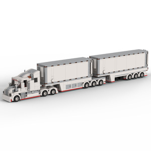 X245-76343 Blocs de construction réfrigérés de type <span class=keywords><strong>B</strong></span>, double transporteur, en plastique à petites particules, 40 pièces, compatibles pour usage domestique - Product Image 1