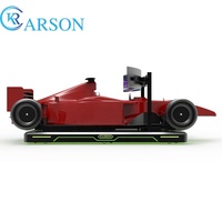 Simulador de Carreras F1 2026 Nuevo Modelo 4DOF Simulador de Conducción de Autos de Carreras con 3 Pantallas Juego de Carreras de Velocidad Máquina de Juegos de Realidad Virtual para Centro de Juegos
