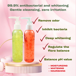 Gel de lavado blanqueador Yoni íntimo de etiqueta privada Yoni Gel de lavado de equilibrio de <span class=keywords><strong>pH</strong></span> Probiótico Juicy Yoni Gel lavado para el cuidado de la Salud Privado - Product Image 2