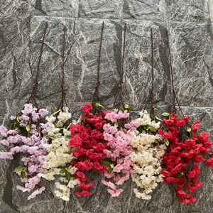 Tiges de fleurs de cerisier artificielles 105 cm, branches de fleurs en soie, <span class=keywords><strong>d</strong></span>écoration pour mariage, fête, événement, Nouvel An chinois, toucher réaliste - Product Image 3