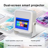 Salange 2026 Prix Usine A53 Mini Projecteur Intelligent Portable avec Pavé Tactile LED Wi-Fi Double Bande et Bluetooth pour Home Cinéma