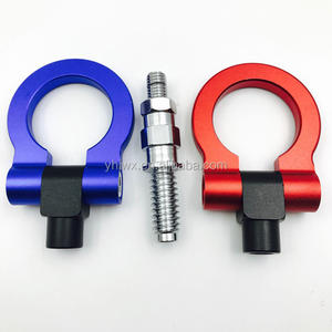 Universal Car Front Bumper Screw-TowにHook Aluminum 16ミリメートルTow Hook - Product Image 3