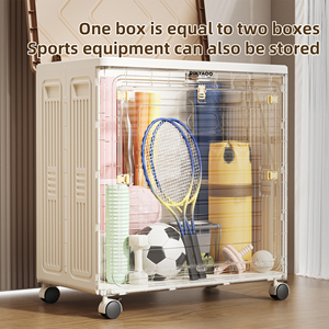 Goede Draagkracht Ruimtebesparende Huishoudelijke Kleding En Benodigdheden Organizer Opvouwbare Opbergdoos - Product Image 6