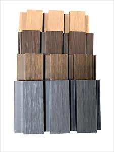 Panneau mural WPC moderne, imperméable, rainuré, pour extérieur, revêtement extérieur rayé, pour jardin, bâtiment, mur TV, hôtel, balcon, <span class=keywords><strong>terrasse</strong></span> - Product Image 1