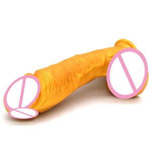 FAAK-G124 Dildo Enorme y Grueso de 24 cm con Ventosa, Pene de Goma Realista, Juguete Sexual para Mujer, Masturbación Anal - Product Image 6