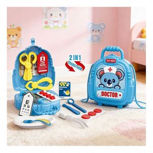 Montessori <b>Doctor</b> Toy <b>Set</b> Plastic Kids Medical Tools Pretend <b>Play</b> Hospital Clinic Educational Role Playing Learning Gift - Product Image 5