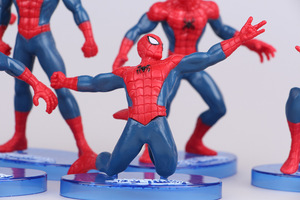 Juego de 7 Figuras de Acción de Mini Superhéroes Peter <span class=keywords><strong>Parker</strong></span>, Juguetes para Niños, Decoración para Pasteles - Product Image 5