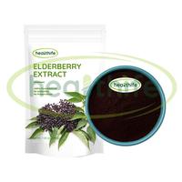 Colorant alimentaire Extrait de fruit de sureau noir en poudre 25% Anthocyanine en poudre