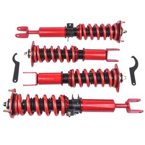 Amortisseurs GO Racing compatibles avec Infiniti G35 2003-2007 <span class=keywords><strong>Nissan</strong></span> 350Z 2003-2008 (Z33) berline RWD, kit de réduction de hauteur réglable - Product Image 2