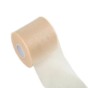 7Cm * 27M Sportschuim Bandage Pre Wrap Beige Kleur Sporttape Voor Atletische Enkel-, Pols-En Blessurebescherming