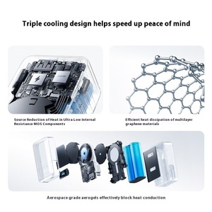 Anker S1 45W 10000mAh Fast Portable Charger Lightweight Power <strong>Bank</strong> 70CM Type-C USB-A <strong>Data</strong> Cable for Double USB LED Display - Product Image 5