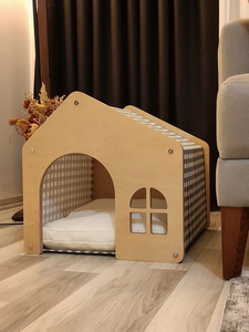 Sanctuaire pour animaux de compagnie moderne, chic et confortable, un habitat élégamment conçu pour vos animaux bien-aimés, offrant un confort et une élégance ultimes - Product Image 4