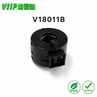 VIIP V18011B Inti Ferit yang Dapat Dibuka, Peredam Kebisingan Sesuai Standar EMC untuk Kabel Server dan Audio Hi-Fi