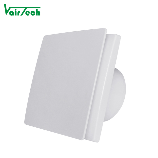 Wall Mounted Ventilation Fan Low Noise Plastic Exhaust Fan for Bathroom