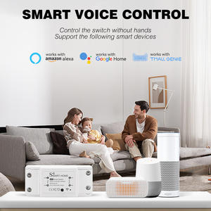 Interruptor Inteligente <span class=keywords><strong>WiFi</strong></span>, Módulo de Interruptor Inteligente de 10A, Control Remoto por Aplicación Móvil, Temporizador, Interruptor para Luces/Cortinas/<span class=keywords><strong>Aire</strong></span> <span class=keywords><strong>Acondicionado</strong></span> para Hogar Inteligente - Product Image 2