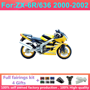 Nuevo Kit de Carenado de Motocicleta de Plástico ABS Compatible con <span class=keywords><strong>Ninja</strong></span> ZX6R <span class=keywords><strong>636</strong></span> ZX-6R <span class=keywords><strong>2000</strong></span> 2001 2002, Kits de Carenado Completo Personalizados, Carrocería Zxmt - Product Image 6