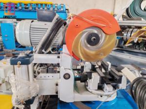 Machine de formage de tubes octogonaux personnalisée avec poinçonnage pour porte roulante, ajout de logo - Product Image 4