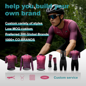 Nouveau maillot de cyclisme léger pour <span class=keywords><strong>homme</strong></span>, idéal pour la compétition, séchage rapide, manches courtes, avec fermeture éclair - Product Image 6
