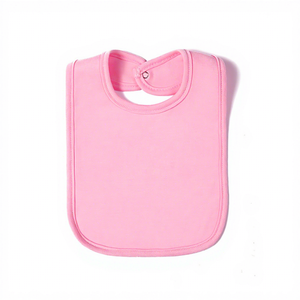 مريلة مربعة للأطفال حديثي الولادة من القطن الخالص المصبوغ بلون واحد مضادة للاتساخ من الشركة المصنعة للأطفال من عمر 1-3 سنوات - Product Image 5