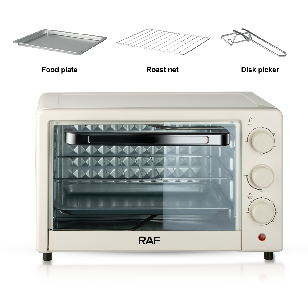 Marque haut de gamme RAF 24L 1200w électrique maison Mini bureau micro-ondes ménage table cuisson grille-pain four