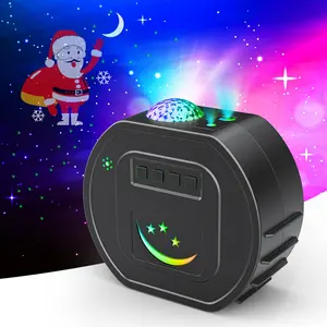 Đèn Chiếu Sao Giáng Sinh Luces Navidad, Đèn Chiếu Sáng Bầu Trời Đêm, Có Thể Sạc Nhiều Màu, Có Thể Xoay Tròn, Ánh Sao