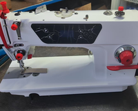 Máquina de coser industrial de alta velocidad con motor directo 8700D de Jordon Store, máquina de coser de puntada recta para prendas de vestir, máquina de coser ligera.