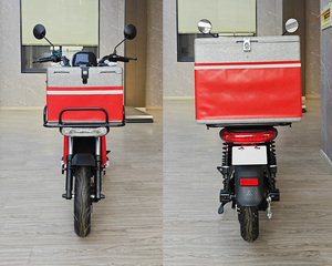 Motocicleta para Adultos Personalizada de Fábrica CKD SKD de 1000 W, Velocidad de 50 km/h, Alcance de 60 km, para Entrega de Comida - Product Image 3