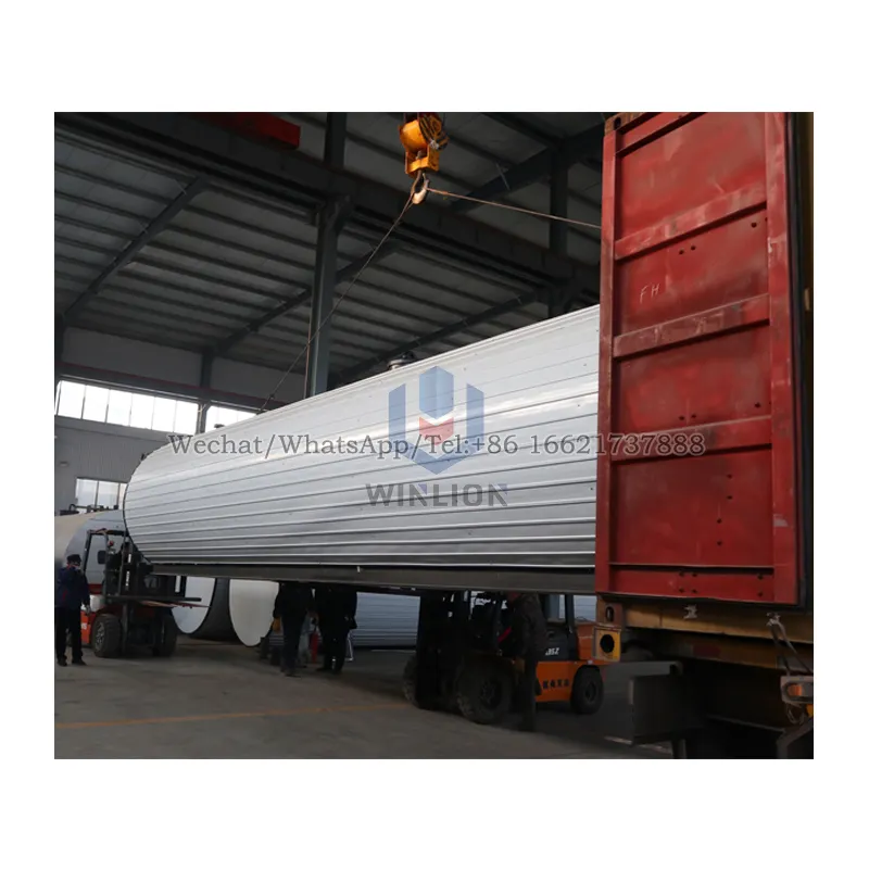 40ft konteyner yüksek verimli bitüm tankı yol yapımı için satılık